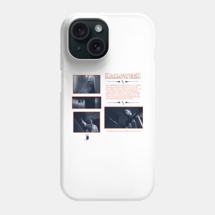 Halloween (1978) Synopsis Design Phone Case