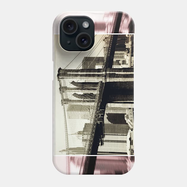 The Brooklyn Bridge Phone Case by goldstreet