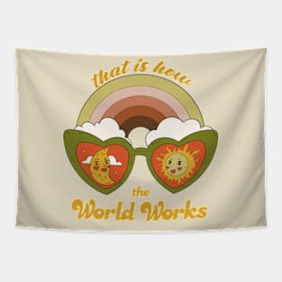 That Is How The Worlds Works Tapestry