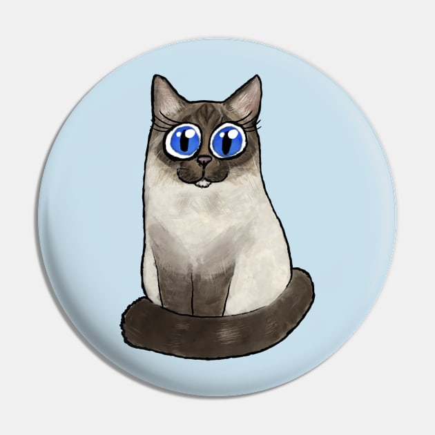 Cute holy burma cat Pin by SuRReal3D