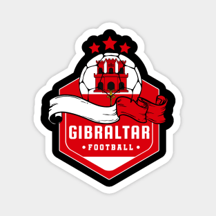 Gibraltar Football Magnet