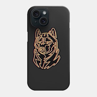 Bloomsburg Husky Linear Design Phone Case