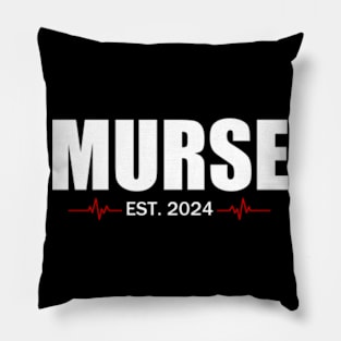 Murse Est 2024 Pillow