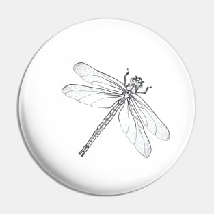 dotted dragonfly Pin