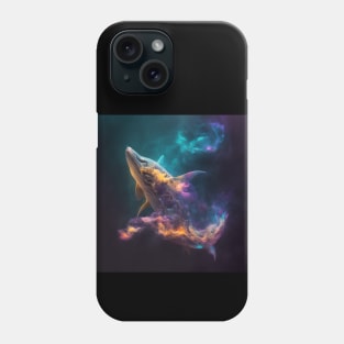 Shark in Space with unique Design Phone Case