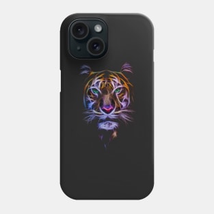 Cyber Tiger Art Phone Case