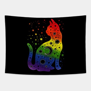 Pride Cat Tapestry