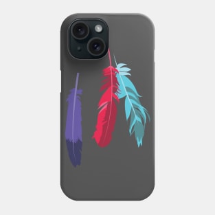 Indie feathers Phone Case