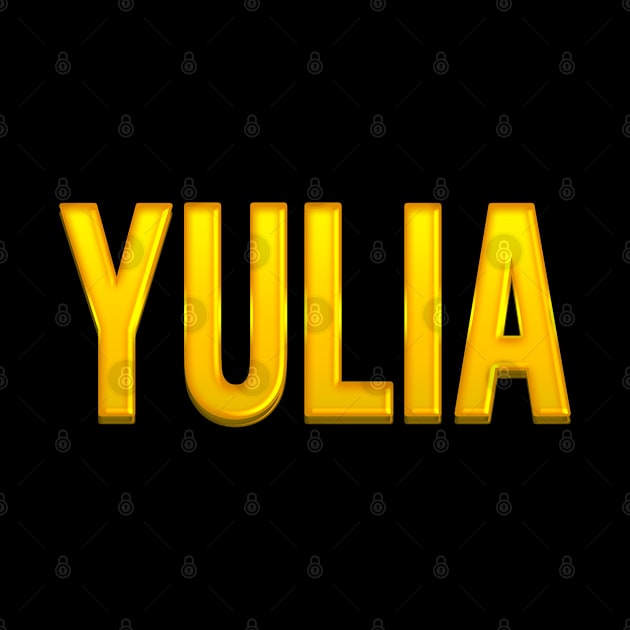 Yulia Name by xesed