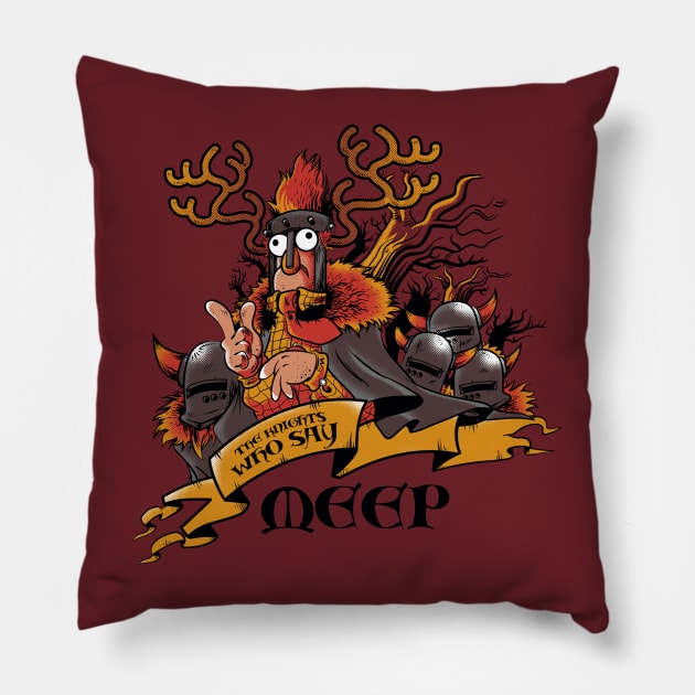The knights who say... Pillow by Jimboss