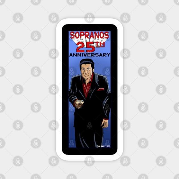 Silvio Dante Magnet by blakely737