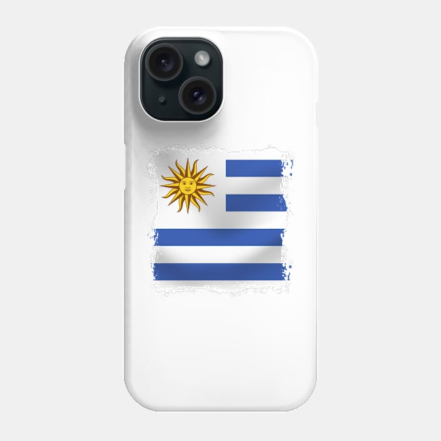 Uruguay artwork Phone Case by SASTRAVILA