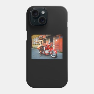 Biker Babe Phone Case