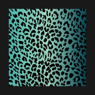 colorful leopard pattern T-Shirt