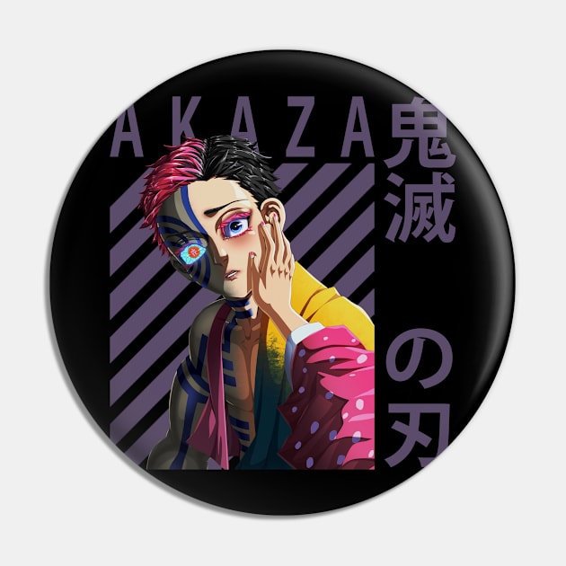 Akaza Demon Slayer Pin by TokyoLuv1