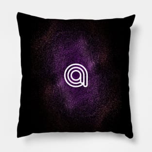 AAC Audio Space (Letter Logo) Pillow