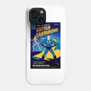 The crusades of Captain Cantankerous Phone Case