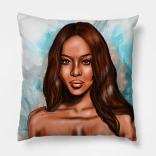 Naomi Campbell Pillow