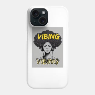 Vibing Retro Yellow Phone Case