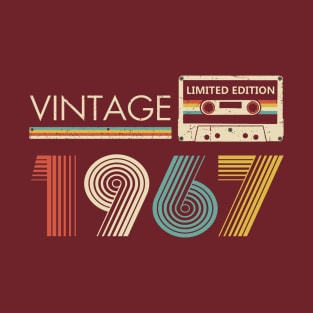 Vintage 1967 Limited Edition Cassette T-Shirt