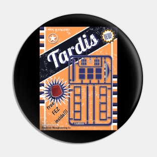 VINTAGE TARDIS TOY BOX KIT Pin