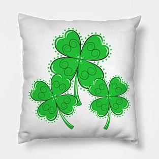 Cute Shamrock Pillow