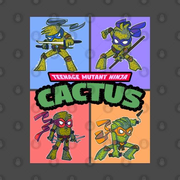 NINJA CACTUS by droidmonkey