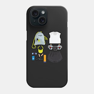 Running Accessories Stickers Phone Case