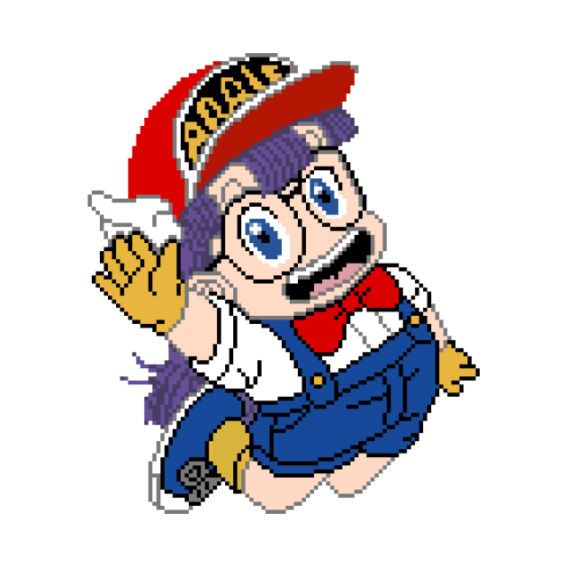 Arale - Dr. Slump by taguzga