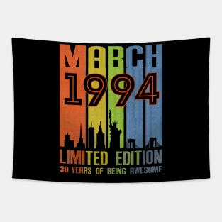 March 1994 30 Years Of Being Awesome Limited Edition Tapestry