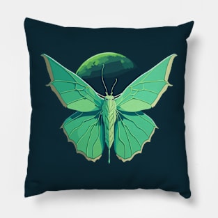 Luna Moth Pillow