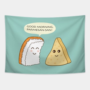 Parmesan-san Tapestry