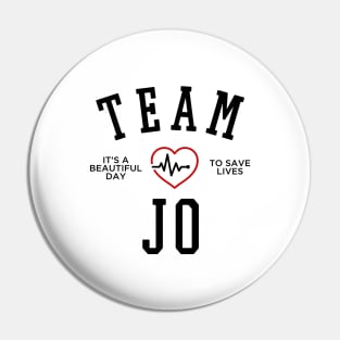 TEAM JO WILSON Pin