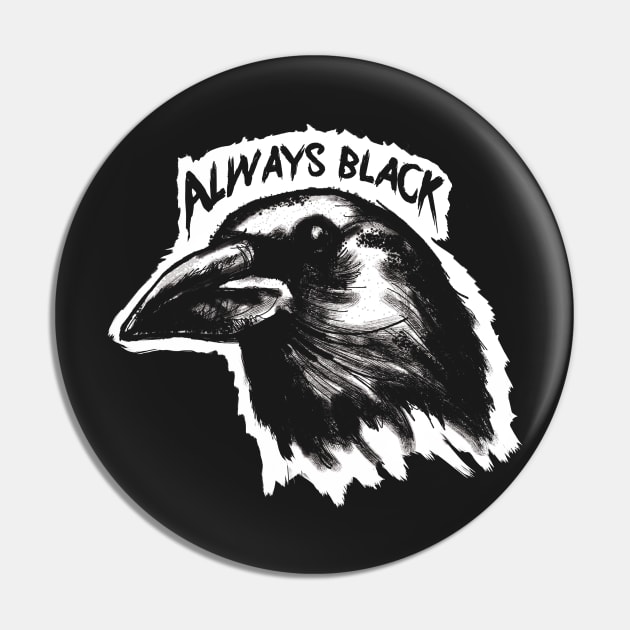 Cabeza de Cuervo Pin by AlwaysBlack