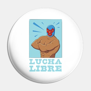 Mexican Wrestling Wrestler Lucha Libre Mask Mexico Pin