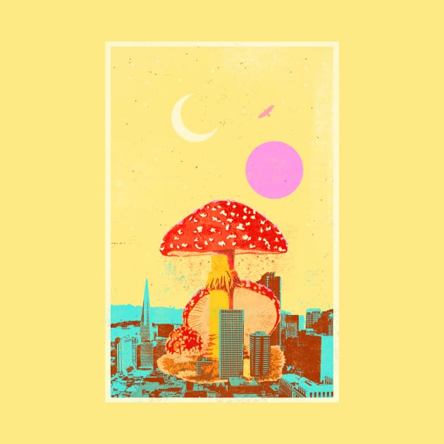 MUSHROOM CITY VI by Showdeer