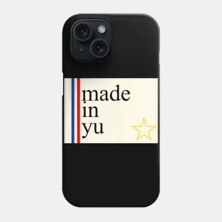 made in yu Phone Case