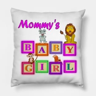 Mommy's Baby Girl Pillow