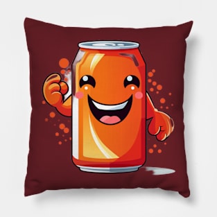 Soft drink cute T-Shirt cute giril Pillow