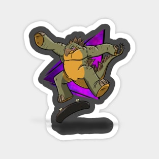 Kick flip dino Magnet