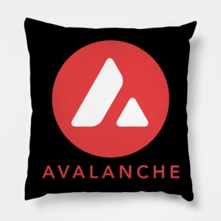 Avalanche  Crypto Cryptocurrency AVAX  coin token Pillow