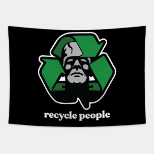 Recycle People Tapestry