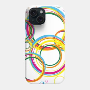 Rainbow Circles Phone Case