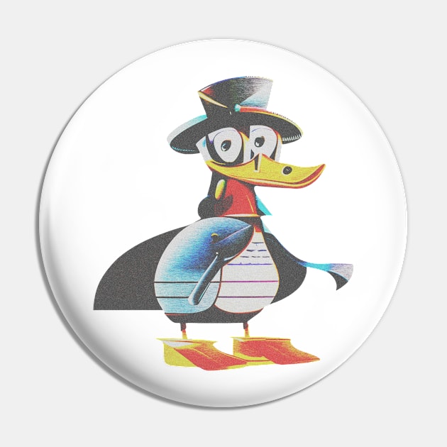 Robber Duck Character Pin by NONGENGZ