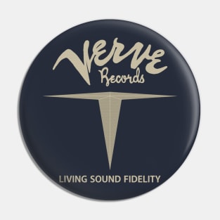 Verve Records Living Sound Fidelity Pin