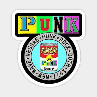 punk Punk Soup Magnet