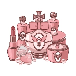 Cute vintage makeup set T-Shirt