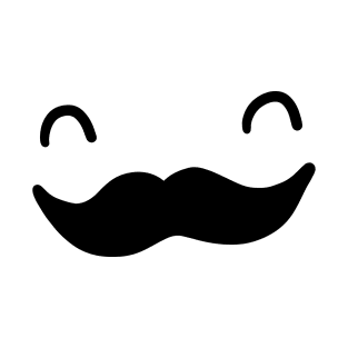 Moustache face T-Shirt