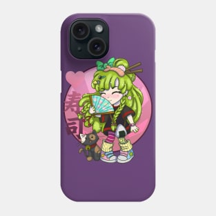 Kawaii wasabi girl Phone Case