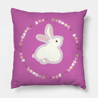 Dream Rabbit, Little Bunny Pattern Pillow